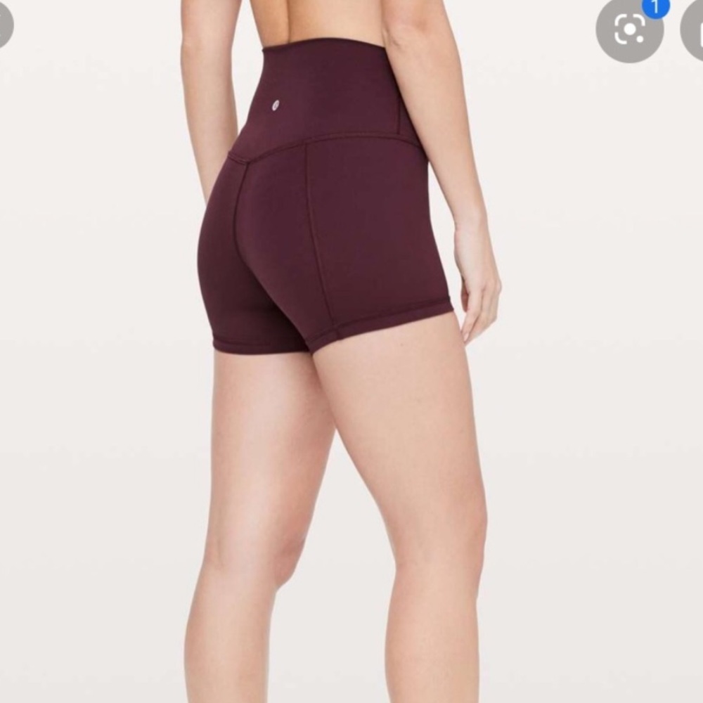 Lululemon in movement shorts